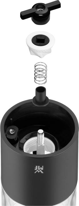 Actual product image WMF Electric Mill 21cm Salt and Pepper Mill Ceramic Grinder Plastic (Pepper, Salt)