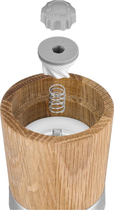 Produktbild WMF Mühlenset Salzmühle Pfeffermühle Set 2tlg Keramikmahlwerk Ceramill Nature Glas (Pfeffer, Salz)