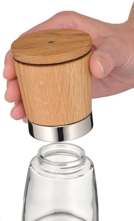 Produktbild WMF Mühlenset Salzmühle Pfeffermühle Set 2tlg Keramikmahlwerk Ceramill Nature Glas (Pfeffer, Salz)