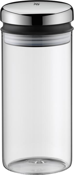 WMF Vorratsdose Vorratsglas mit Deckel 21,5cm Depot Bohnen Müsli grosse Öffnung (1 l)