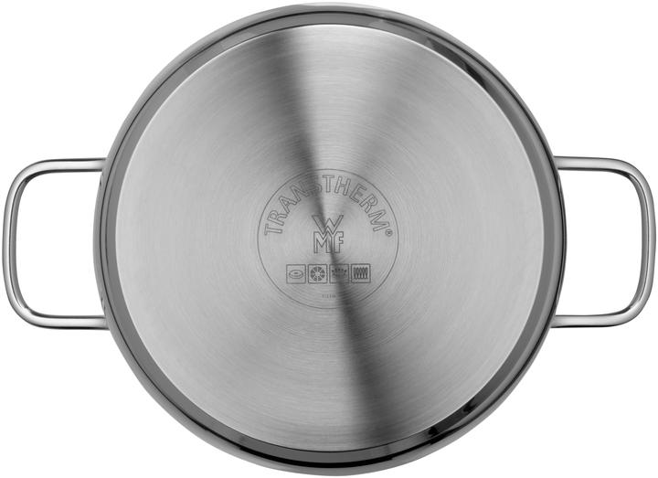 Produktbild WMF Topfset Induktion Kochtopfset 3tlg Glasdeckel Diadem Plus Edelstahl 18/10 (24 cm, Kochtopf, Edelstahl)