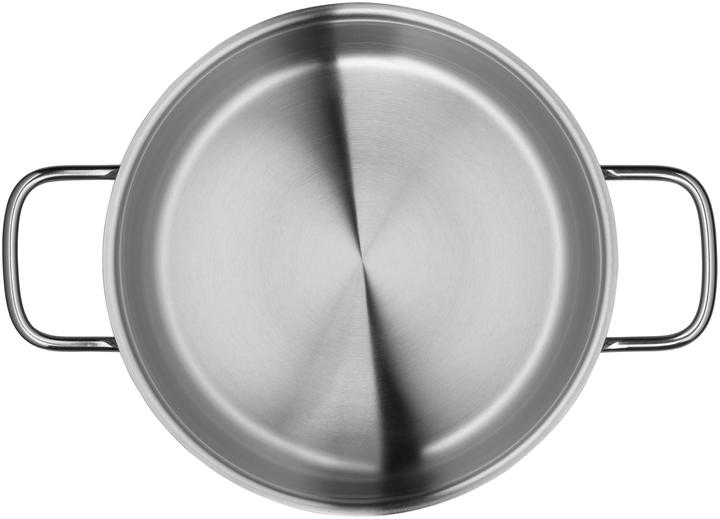 Produktbild WMF Topfset Induktion Kochtopfset 3tlg Glasdeckel Diadem Plus Edelstahl 18/10 (24 cm, Kochtopf, Edelstahl)