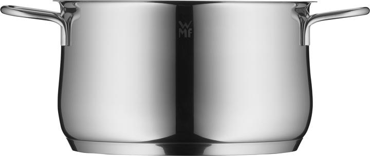 Produktbild WMF Topfset Induktion Kochtopfset 3tlg Glasdeckel Diadem Plus Edelstahl 18/10 (24 cm, Kochtopf, Edelstahl)