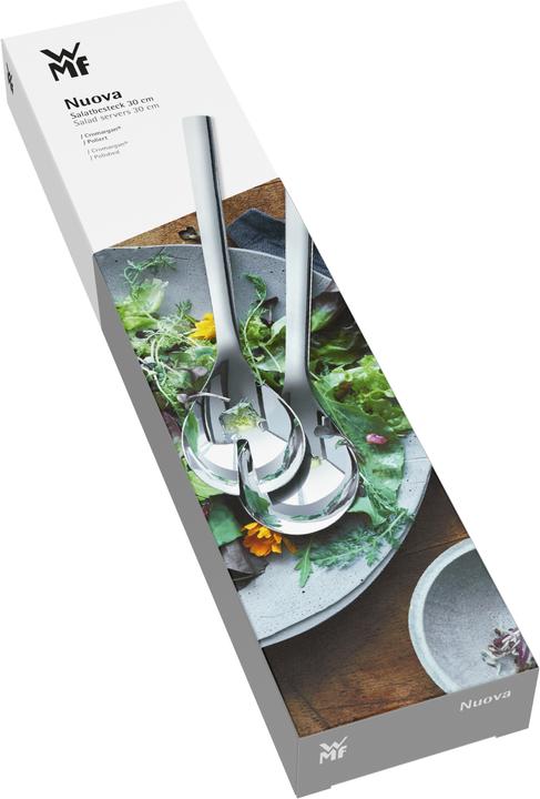 Produktbild WMF Salatbesteck Servierbesteck 30cm Nuova Edelstahl 18/10 poliert (Salatbesteck)