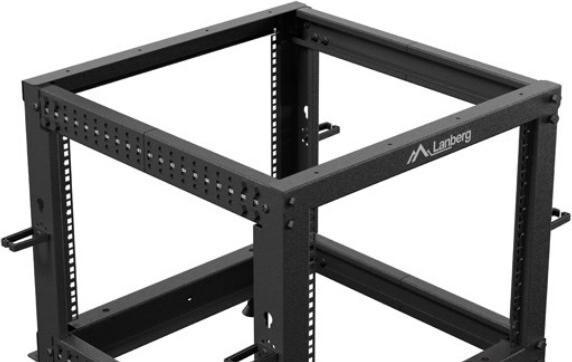 Produktbild Lanberg 19 OPEN RACK 9 HE 600X600-1100 VERSTELLBAR SCHWARZ