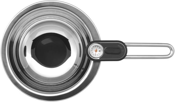 Produktbild WMF Kochtopf Simmertopf 18cm mit Temperaturanzeige Topf 1,5l Edelstahl Induktion (18 cm, Kochtopf, Edelstahl)