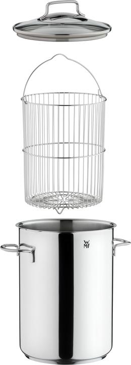 Actual product image WMF Asparagus pot (16 cm, Pot, Stainless steel)