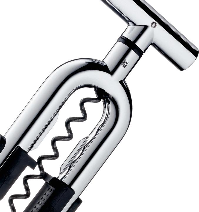 Produktbild WMF Korkenzieher Flaschenöffner Weinöffner mit Spiralschraube 16cm Edelstahl (Korkenzieher)