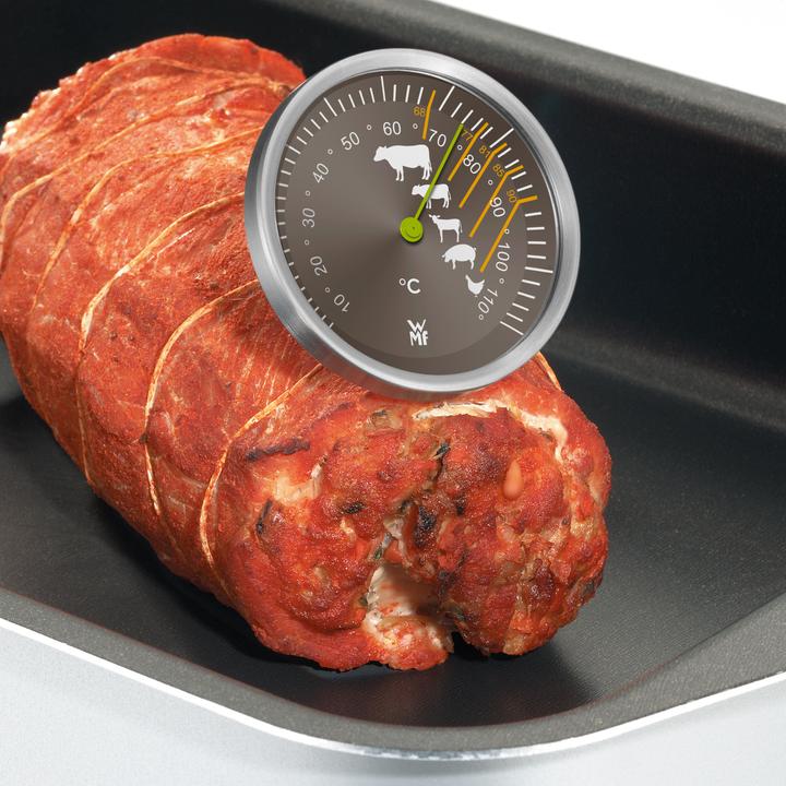 Produktbild WMF Bratenthermometer Fleischthermometer BBQ Thermometer Fleisch Skala von 10- 110°C