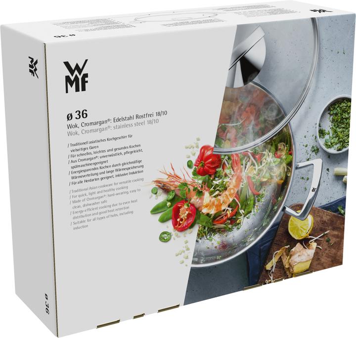 Actual product image WMF Wok (36 cm, Wok, Stainless steel)