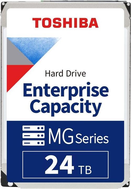 Actual product image Toshiba MG11 Series (24 TB, 3.5", CMR)
