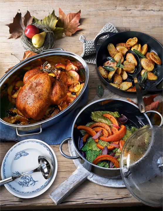 Immagine prodotto WMF Arrosto extra (25.80 cm, Pirofila + casseruola, Acciaio inossidabile)