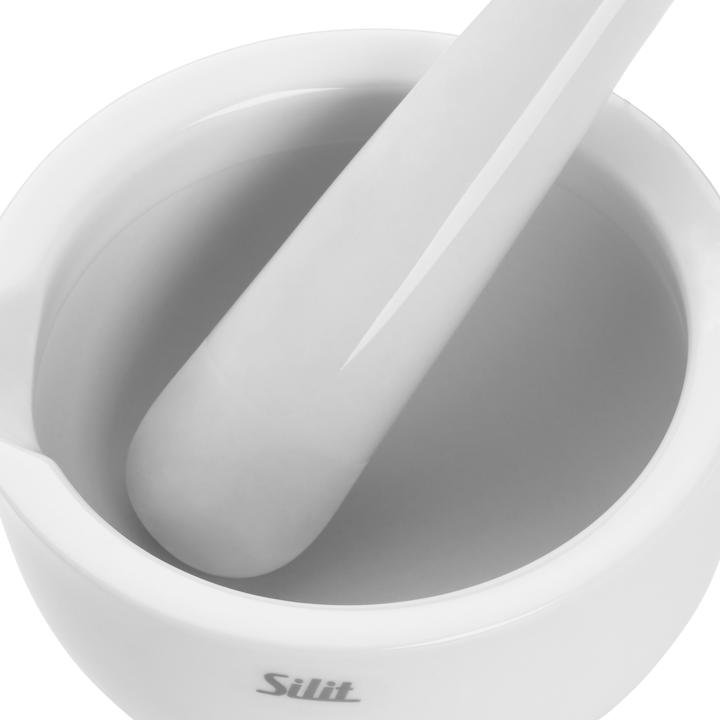 Productafbeelding Silit Vijzel met stamper 10cm porselein vaatwasmachinebestendig