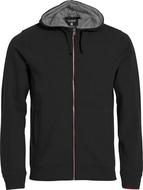 Clique Classic Hoodie mit durchgehendem Reissverschluss