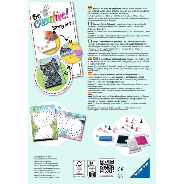 Image du produit Ravensburger String Art Cats