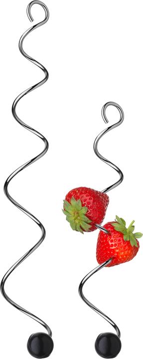 WMF Fruchtspiesse Spiesse für Wasserkaraffe 2 Stück 18+24cm Edelstahl