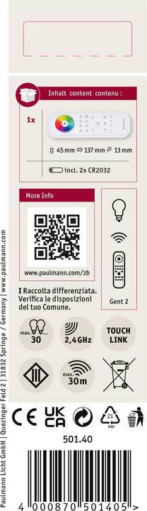 Actual product image Paulmann Remote control Gent 2