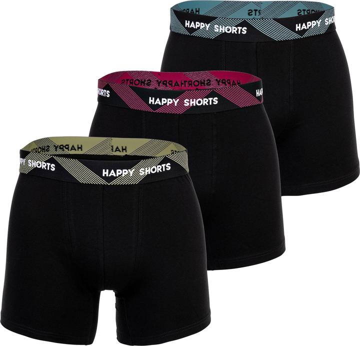 Produktbild Happy shorts Boxershort Casual Bequem sitzend (XL, 3er Pack)