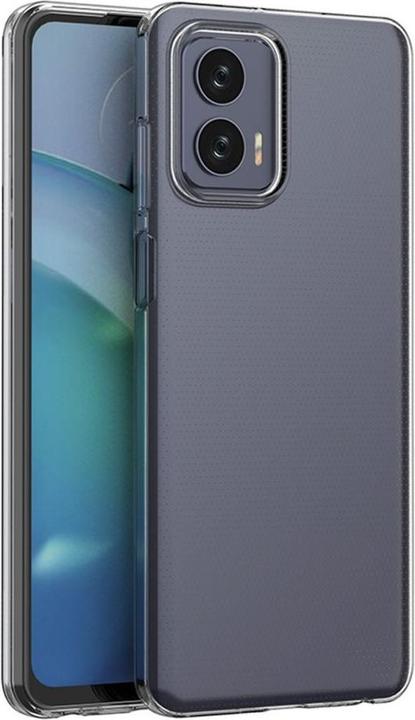 Actual product image Hurtel Ultra Clear 0.5mm case for Motorola Moto G73 5G thin cover transparent (Motorola Moto G73)