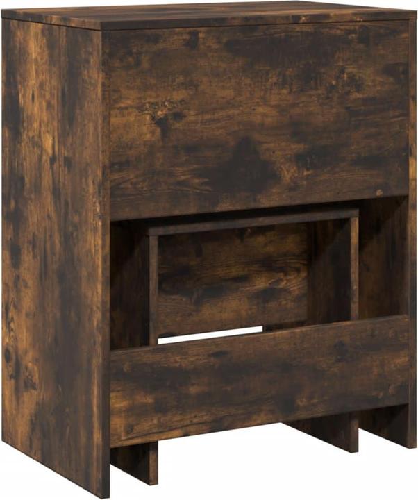 Actual product image VidaXL Dressing table with stool 60 x 40 x 113.5 cm (60 x 40 x 75 cm)