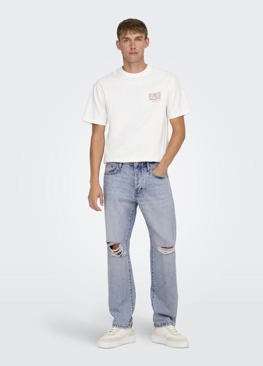 Produktbild Only & Sons ONSEDGE Mittlere Taille Gerade geschnitten Jeans Normal geschnitten jeans (W31/L32)