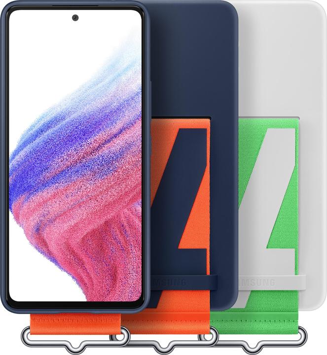 Produktbild Samsung Silicone Cover mit Schlaufe (Samsung Galaxy A53 5G)
