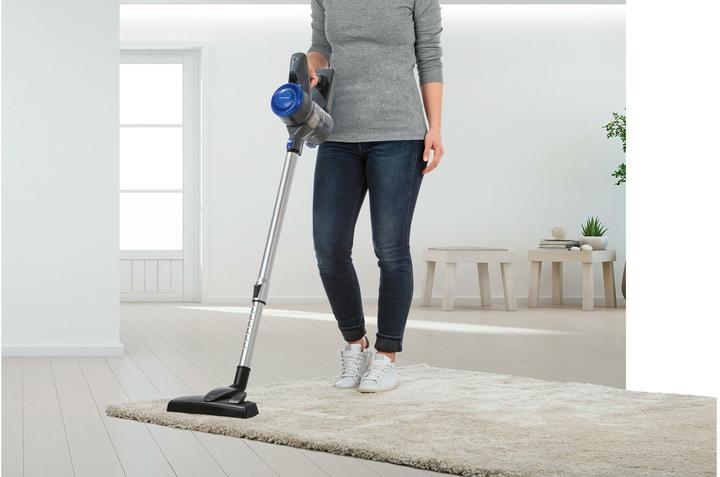 Image du produit CleanMaxx Aspirateur à main et à manche sans fil Anthracite/Bleu