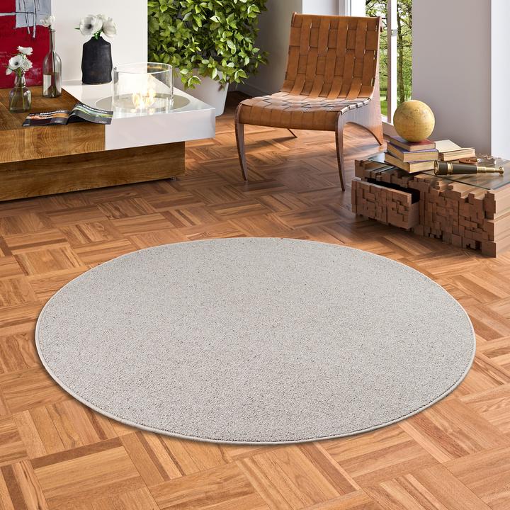 Image du produit Berber Nature Carpet Wool Round (160 x 160 cm)