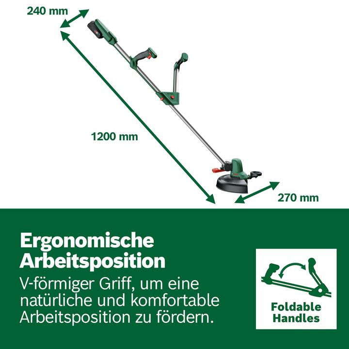 Actual product image Bosch Home & Garden UniversalGrassCut 18V-26 (Trim line)
