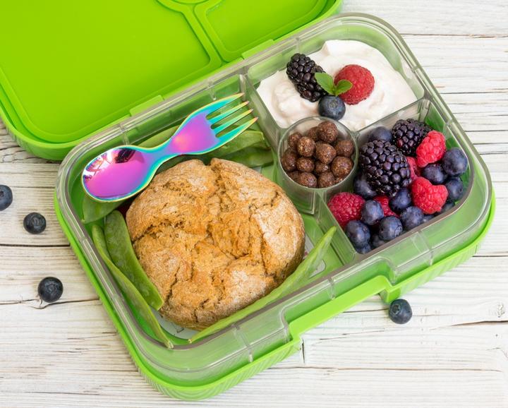 Immagine prodotto Lekkabox Mini cucchiaio da 10 cm - in acciaio inox, Rainbow
