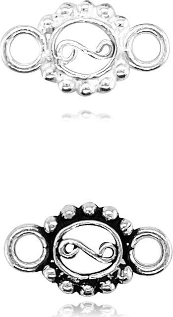 Image du produit Leyda Connecteur double boucle ovale