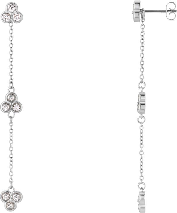 Actual product image Heideman Lotte silver color polished (100% stainless steel)