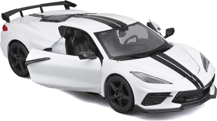 Produktbild Maisto Chevrolet Corvette Stingray Coupe 2020 1/24 weiss