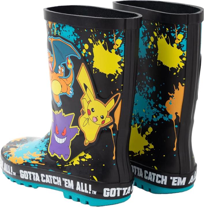 Actual product image Pokémon Boys Characters Wellington Boots (33)