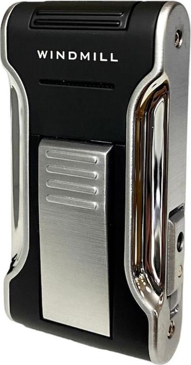 Actual product image Windmill Kantana by Jet Flame Lighter black/silver