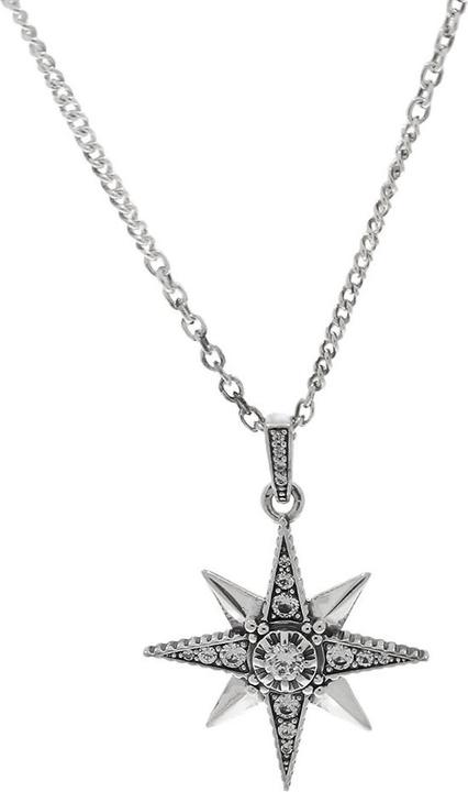 Produktbild Thomas Sabo Halskette Royalty Stern (Schmuckstein, Silber 925, 40 - 45 cm)
