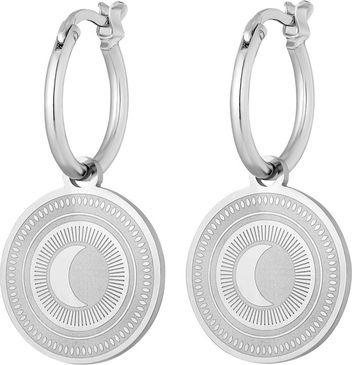 Image du produit Heideman Créole d'oreille Moon (100% acier inoxydable)