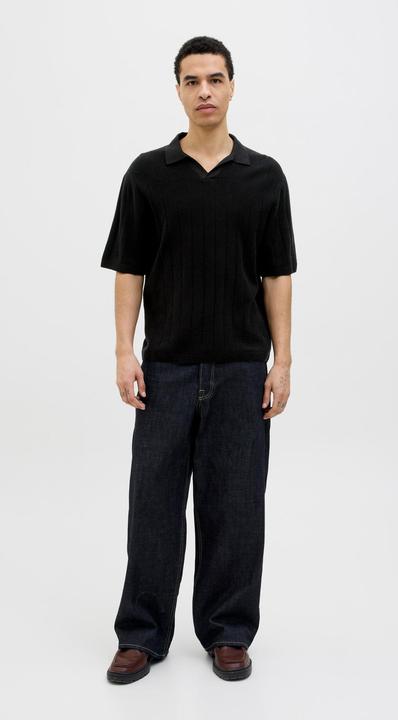 Actual product image Jack & Jones Jorvarenna Knit Ss Split Neck (S)