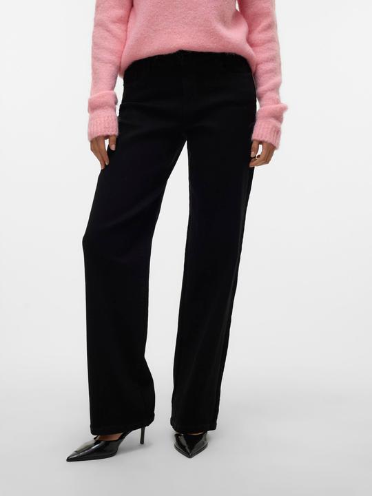 Produktbild Vero Moda VMELLY Mid Rise Weiter Beinschnitt Jeans Weit geschnitten (34)