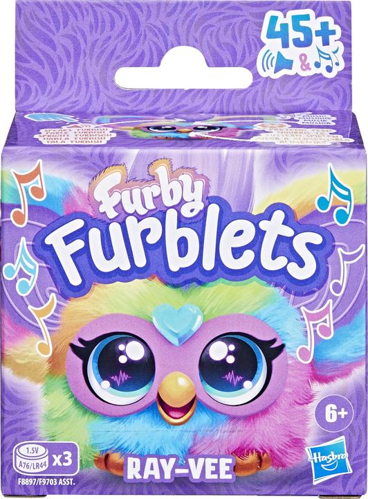 Actual product image Furby Furblets Ray-Vee Mini electronic plush toy (5 cm)