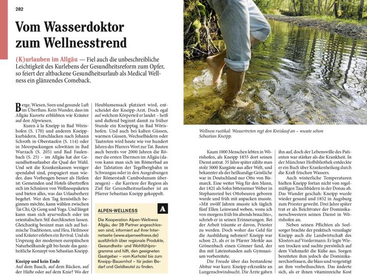 Actual product image Reise-Taschenbuch Allgäu (German, Elke Homburg, 2021)