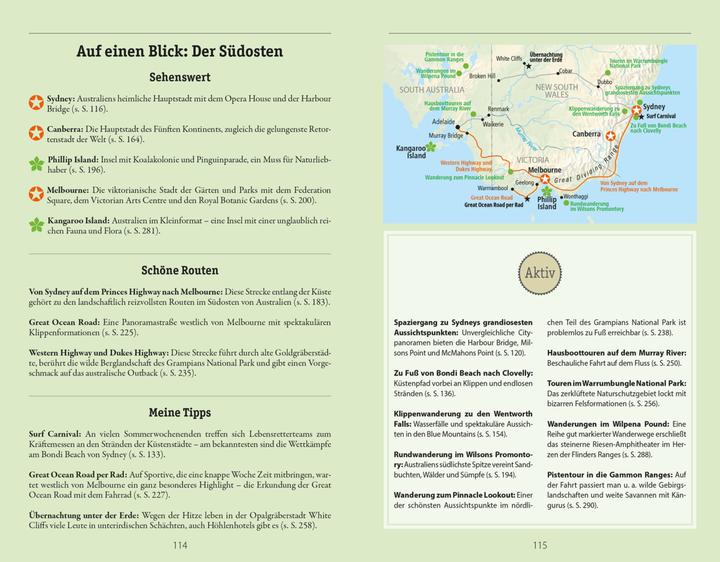 Produktbild Reise-Handbuch Reiseführer Australien (Deutsch, Roland Dusik, 2023)