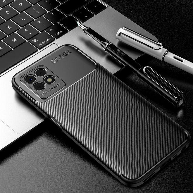 Actual product image MU Style Carbon Fiber TPU Softcase Series (Realme 8i)