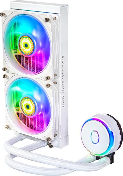 Image du produit Cooler Master WAK CoolerMaster MasterLiquid PL240 FLUX White(1700/1200/20x