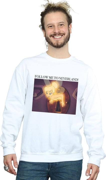 Actual product image Disney Mens Tinker Bell Follow Me Sweatshirt (M)