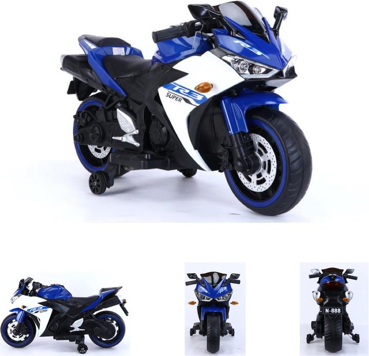 Image du produit Es-toys Moto électrique enfants 888 (12 V)