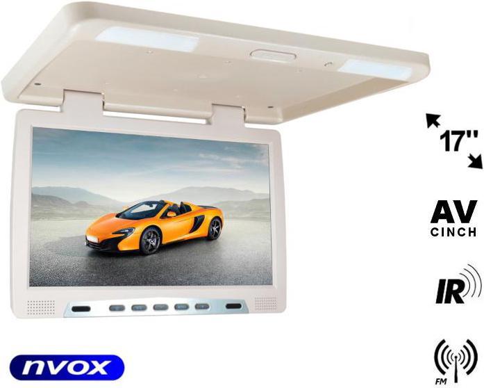 Immagine prodotto Nvox Monitor a soffitto sospeso lcd 17 pollici a led e fm