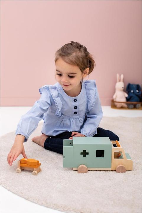 Image du produit Trixie Baby Bébé ambulance en bois