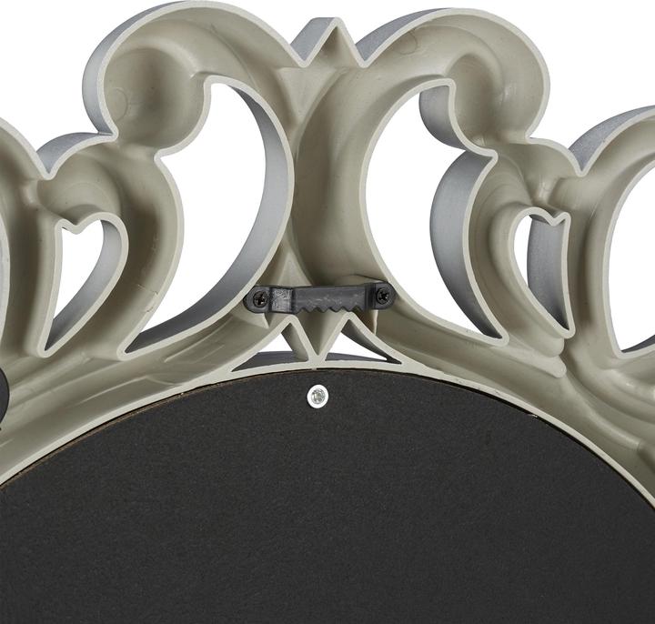 Actual product image Relaxdays Round Decorative Wall Mirror (50 x 3 x 50 cm)