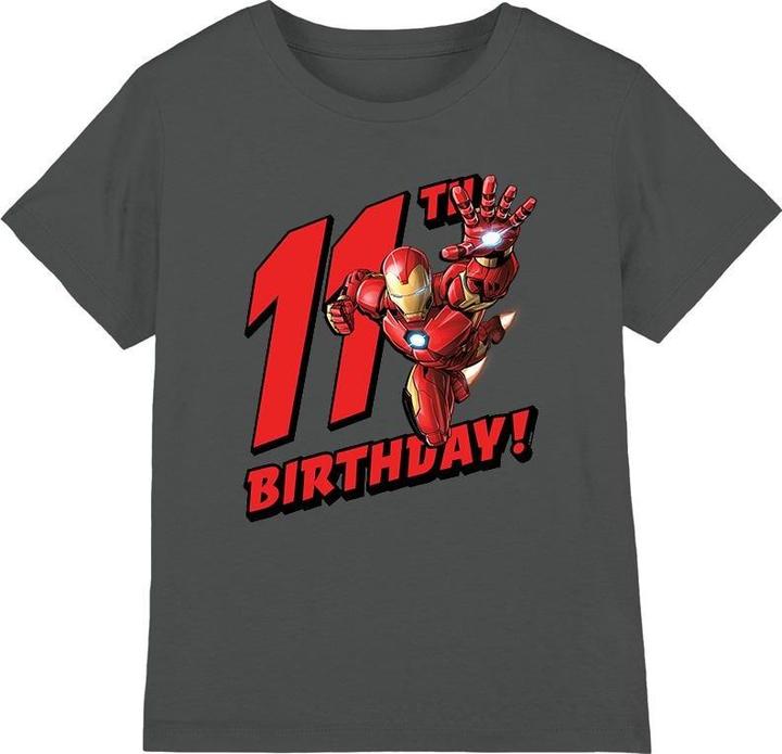Immagine prodotto Iron Man Maglietta 11 ° compleanno Bambini (104)